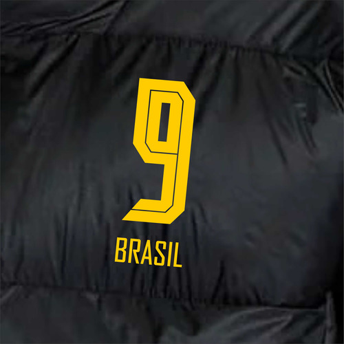 Jaqueta Brasil Casaco Puffer Grosso Original Rinno Class