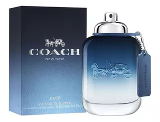 Perfume New York Blue Para Hombre De Coach Edt 100ml