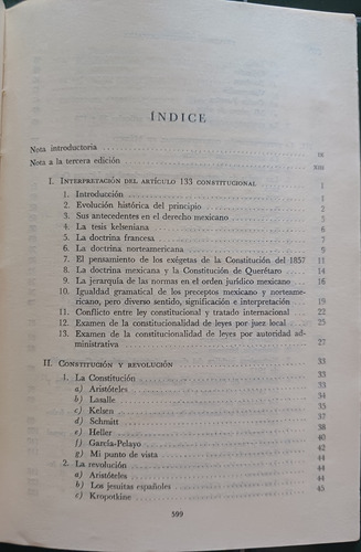 Estudios Constitucionales: Jorge Carpizo. Tercera Edición (Usado)