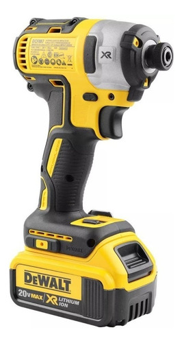 Atornillador Impacto 20v S/carbones Dcf887m2-b2 Dewalt Amarillo