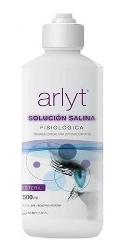 Solución Salina Fisiologica X 500 Lente Contacto Arlyt 