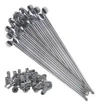 Comprar Raio Aro 21 Charrete Inox 4,0mm 4mm Cromado 36 Pecas