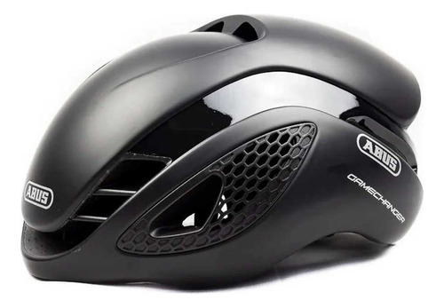 Capacete Abus Gamechanger Preto Fosco Ciclismo Bike Tamanho P