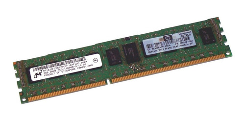 Imagem 2 de 4 de Hp 2gb Ecc Reg Pc3-10600r Ddr3-1333 Pn Hp 500202-061 / 261