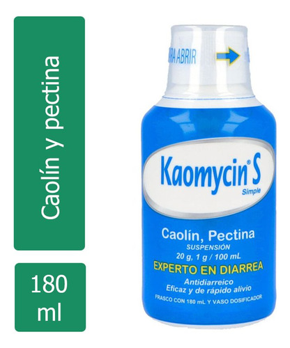 Kaomycin S Simple Suspensión Frasco Con 180 Ml