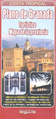 Plano De Granada, De Aa.vv. Editorial Arguval En Español
