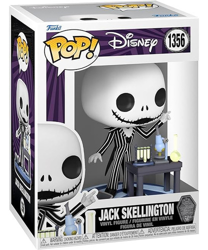 Pesadilla Antes Navidad 30 Aniversario Jack Skellington Lab