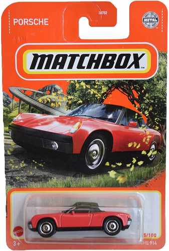Matchbox # 45/100 - '71 Porsche 914 - 1/64 - Gvx55