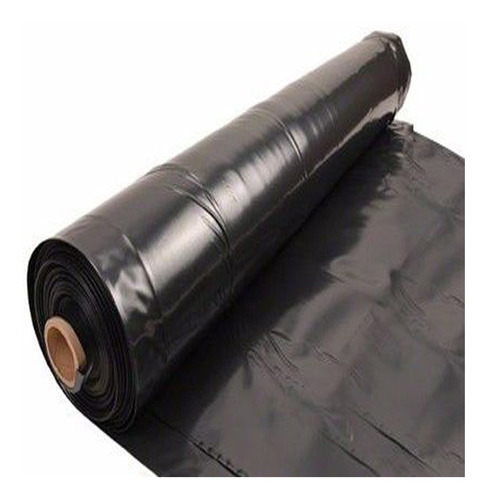 Plastico Negro Para Radier Con 4mts Ancho X 50mts Nylon
