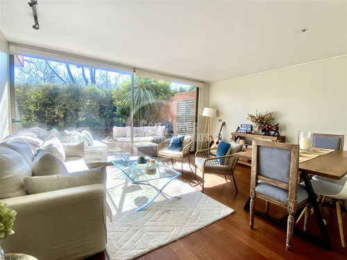 Departamento En Venta 2 Dorm. Con Jardín En Vitacura