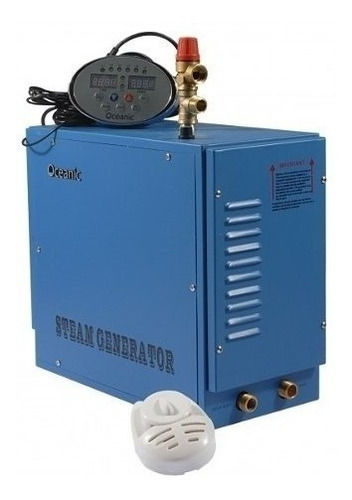 Generador De Vapor 6kw Controlador Valvula Sauna Drenado 7m3