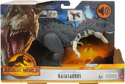 Jurassic World Dinosaurio De Juguete Rajasaurus Ruge Y Ataca