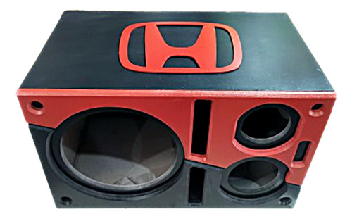 Caixa Trio 3d Duto Regua Sub 12 Ou 15 Twitter Corneta