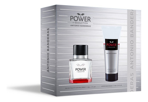 Set Banderas Perfume Power Of Seduction 50ml + After Shave