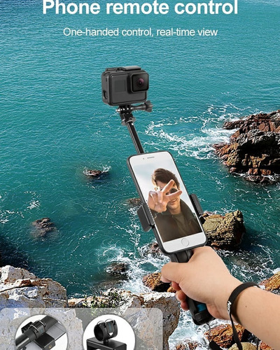 Monopod Trípode Telesin De Aluminio Para Cámara Gopro
