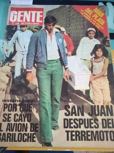 Revista Gente 1 12 1977 N645 Videla Torre Nilsson Puig Valen