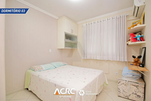 Imagem 13 de 30 de Acrc Imóveis - Apartamento Semi Mobiliado Com Sacada E Churrasqueira Para Venda No Bairro Vila Nova - Ap03591 - 68083262