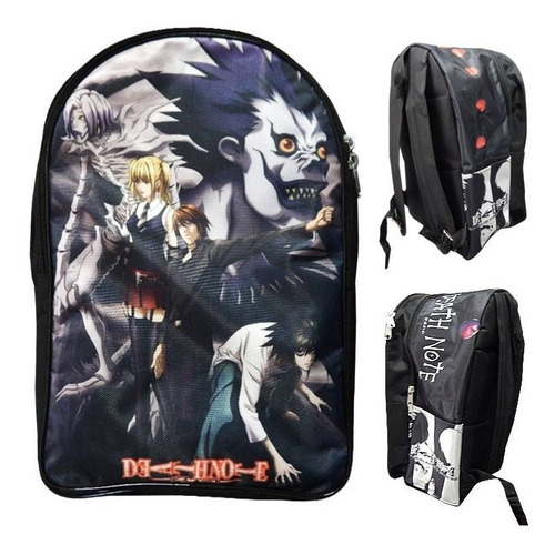 Death Note Mochila Backpack Kira Misa Shinigamis