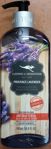 Jabon Liquido Para Manos Ludwig & Wiggstein -lavender 440ml