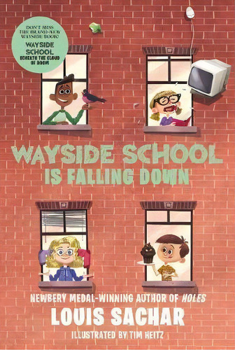 Wayside School Is Falling Down, De Louis Sachar. Editorial Harpercollins Publishers Inc, Tapa Blanda En Inglés