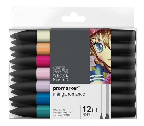 Winsor & Newton Promarker Manga Romance X 12