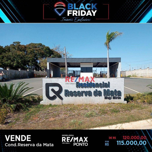 Imagem 1 de 4 de Terreno À Venda, 200 M² Por R$ 115.000,00 - Condominio Residencial Reserva Da Mata - Mogi Mirim/sp - Te0111