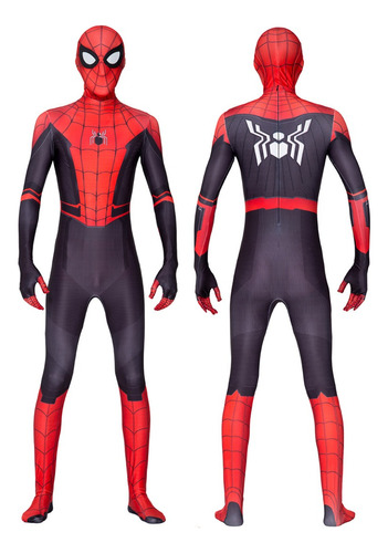 Superior Spider-man Cosplay Traje Negro Rojo