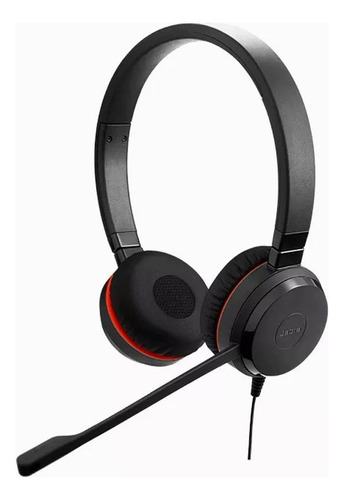 Headset Stereo Usb P2 Cancelamento Ruído Evolve 30 Ms Jabra