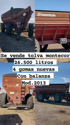 Imagen 3 de 4 de Tolva Montecor 26.500 Litros Mod.2013 Con Balanza