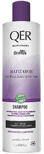 Shampoo Griffus Qer Matizador 1000ml