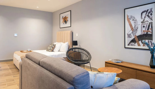 Departamento 1 Recamara Con Balcon Con Amenidades Con O Sin Muebles