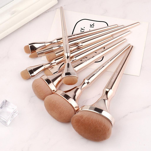 9x Pinceles Maquillaje