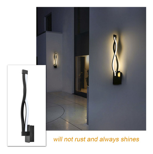 Lámpara De Pared Led Para Mesita De Noche Ac 85-265 V/50-60