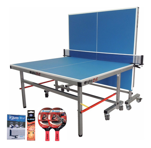 Mesa De Ping Pong Master V6 1pingpong C/red Set N2-600