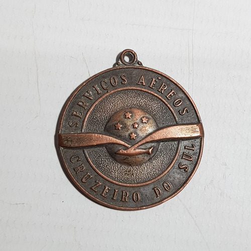 Antigua Medalla Fuerza Aérea Brasilera 1957 Cruz Mag 60121