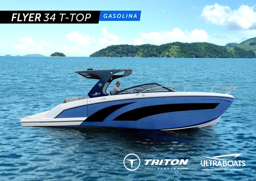 Lancha Triton Flyer 34 T-top || Zero || Lançamento