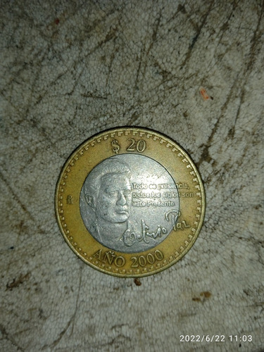 Moneda De 20 Pesos 