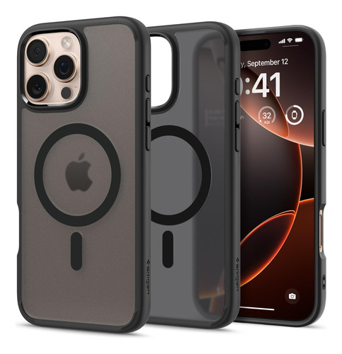 Capa Spigen Ultra Hybrid Magfit Para iPhone 16 Pro Max Frost