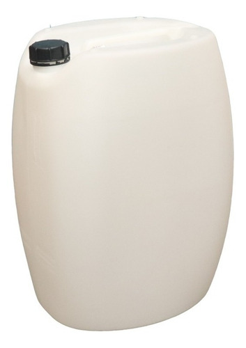 Garrafón Plástico 50lts Con Tapa De Rosca 00800070 Color Blanco