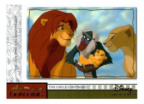 Cards Especiais - Disney Treasures - Lion King 10th Anniv