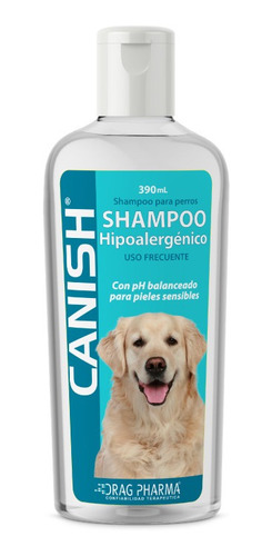 Canish Shampoo Hipoalergenico Pieles Sensible Perros 390ml