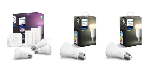 Philips Hue Kit De Inicio White&colors + 2 Bulb White Nuevo