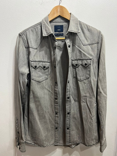 Camisa Campera De Jean Zara