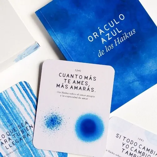 Oráculo Azul De Los Haikus La Exoterica Libro + Cartas
