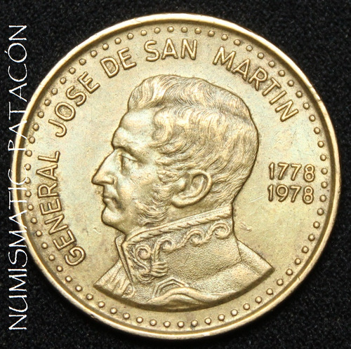 Moneda Argentina 100 Pesos 1978 - Cj 305.1 - Excelente (Usado)