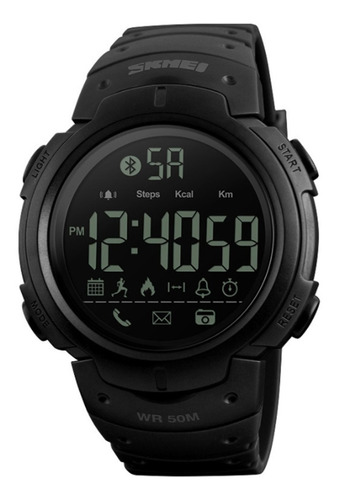 Reloj Inteligente Skmei 1301 Con Bluetooth, Color Negro