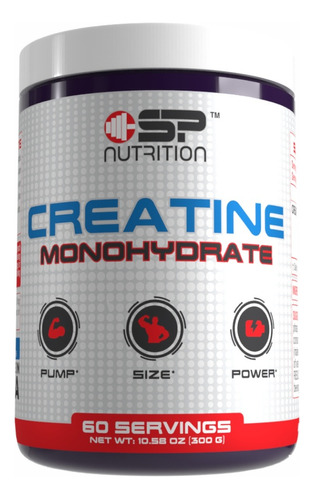 Creatina Sp Nutrition Creatine Monohydrate 60serv Usa Import
