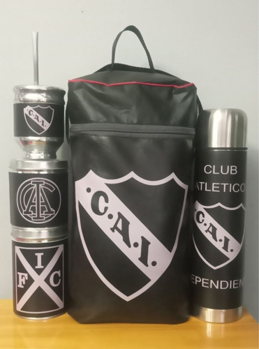 Set Matero Equipo De Mate Independiente . Ecocuero