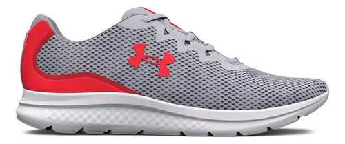 Tenis Running Under Armour Charged Impulse 3 Gris Hombre 302