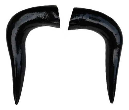 Diadema Sintética Con Forma De Cuerno De Toro (bk-m) De Plás